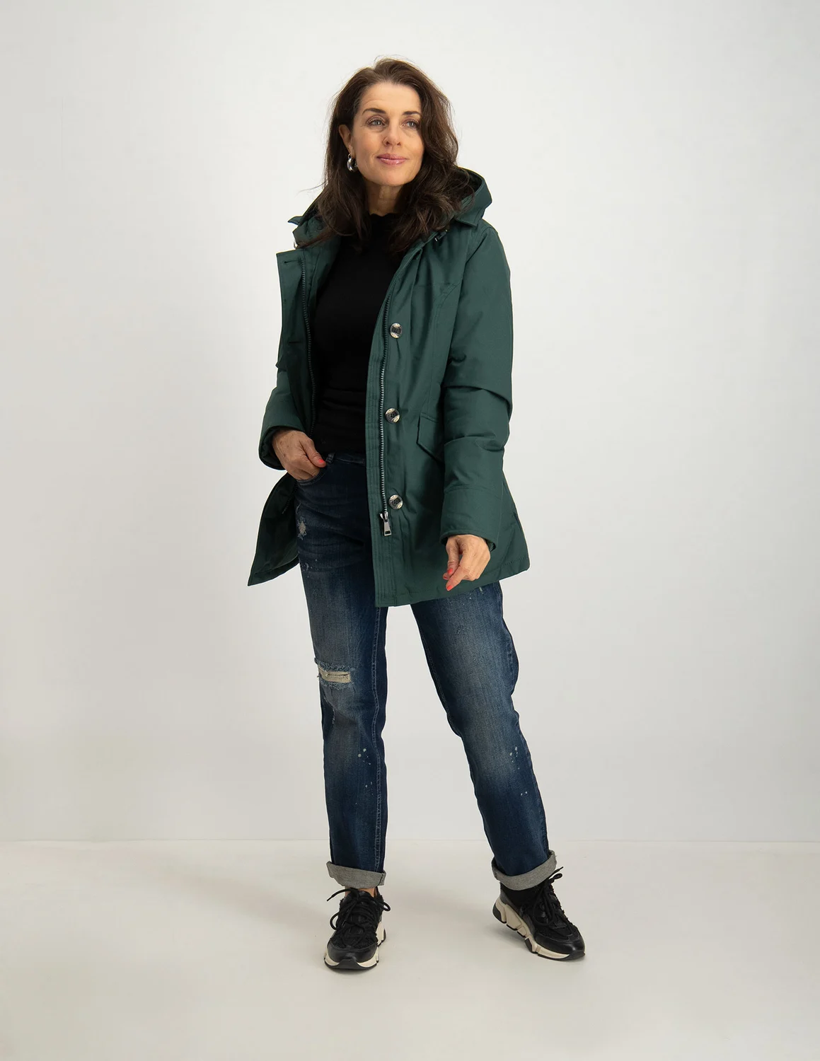 Airforce 2 sales pocket herringbone parka