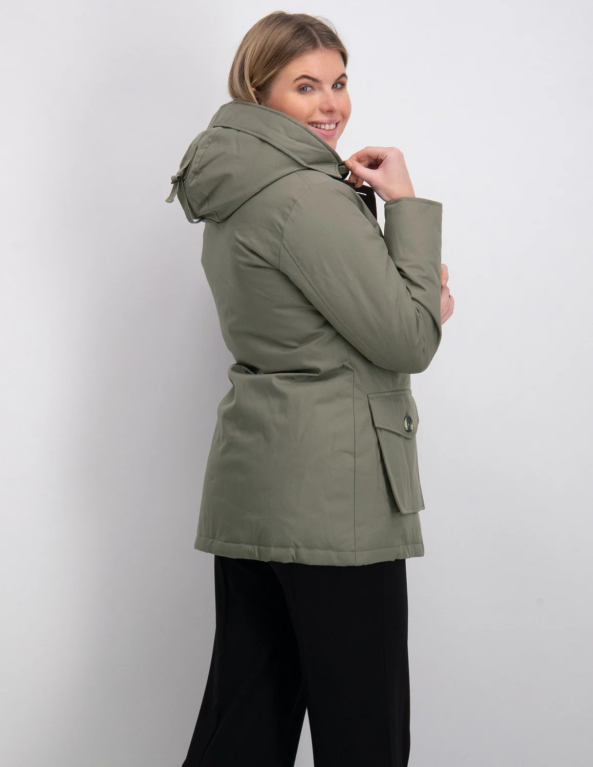 Hub Adelaide airforce dames parka dood via