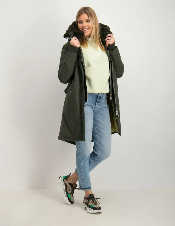 AIRFORCE Double Zip Fishtale Parka HRW0449