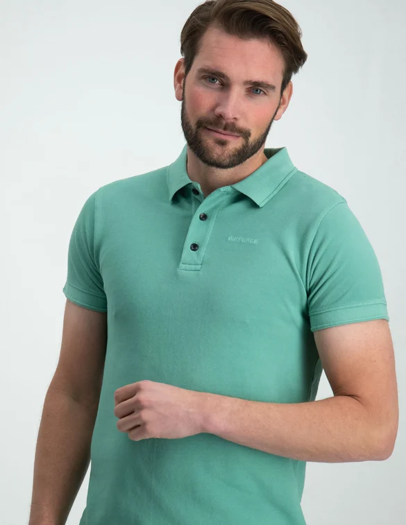 AIRFORCE Polo Garment Dyed GEM0953