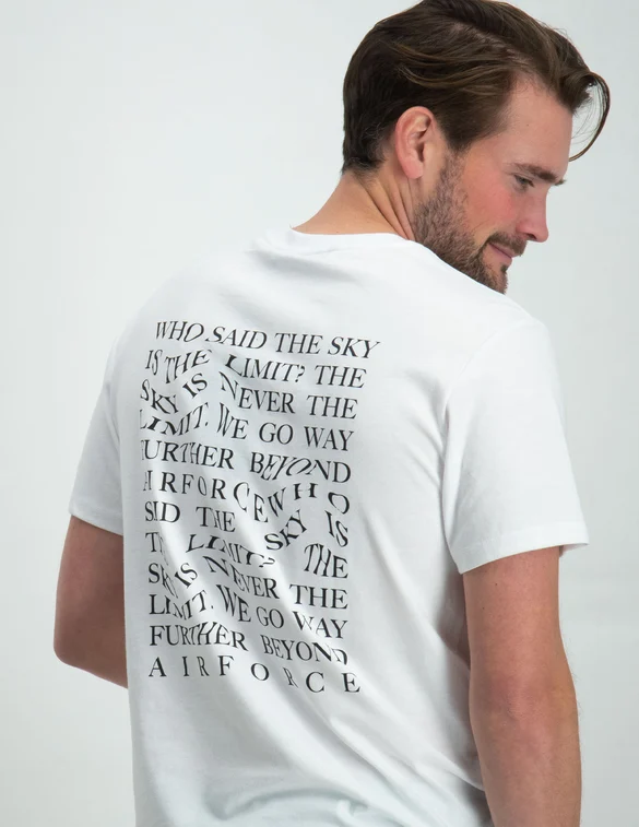 AIRFORCE T-shirt Text Block TBM1030