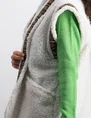 Ambika Gilet met borduur Gilet borduur