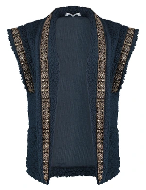 Ambika Gilet met borduur Gilet borduur
