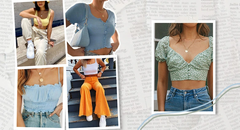 Zomertrend 2021 crop top