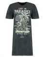 Colourful Rebel Acid Wash Tee Dress Lost in Paradise