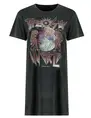 Colourful Rebel Acid Wash Tee Dress Sun Tour