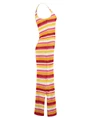 Colourful Rebel Alizee Crochet Stripe Maxi Dress WD114461