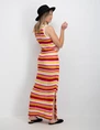 Colourful Rebel Alizee Crochet Stripe Maxi Dress WD114461