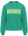 Colourful Rebel Bold Puff Logo Relaxed Sweat WS416100