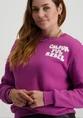 Colourful Rebel Bold Puff Logo Relaxed Sweat WS416129