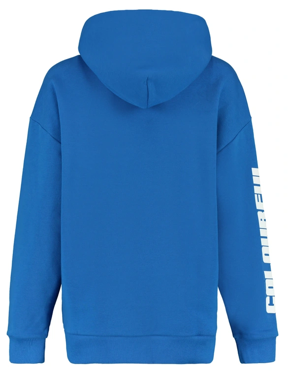 Colourful Rebel Bold Sleeve Logo Clean Hoodie WH116093