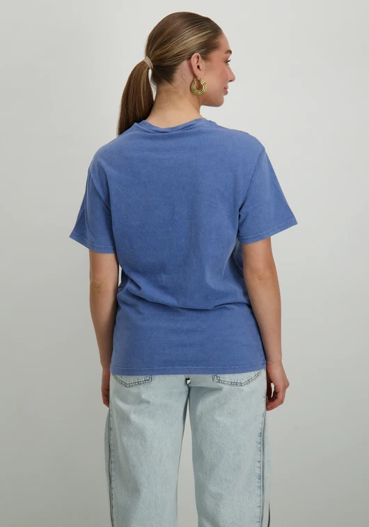 Colourful Rebel Champions Acid Wash Loosefit Tee WT116870