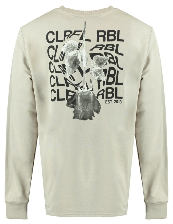 Colourful Rebel CLRFL RBL rose slit sweat MS413080