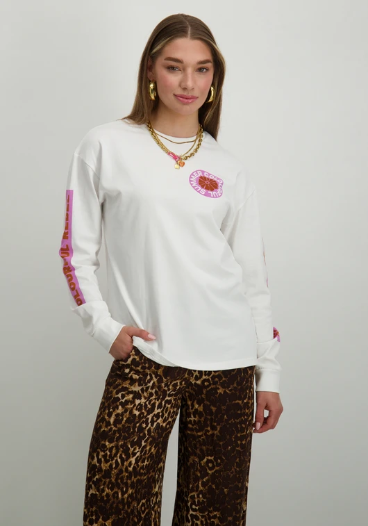 Colourful Rebel CLRFL Summer Longsleeve Tee WT116740