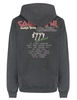 Colourful Rebel Concert acid wash clean hoodie WH116579