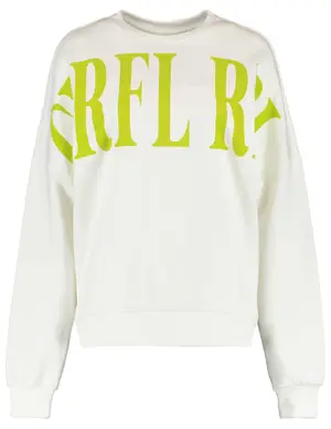 Colourful Rebel CR Curly Logo Dropped Shoulder Sweat WS415752