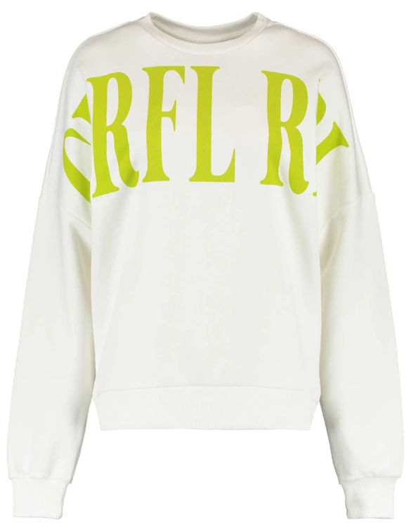 Colourful Rebel CR Curly Logo Dropped Shoulder Sweat WS415752