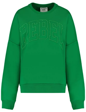 Colourful Rebel CR Embro Dropped Shoulder Sweat WS415360