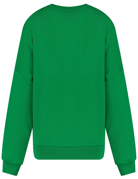 Colourful Rebel CR Embro Dropped Shoulder Sweat WS415360