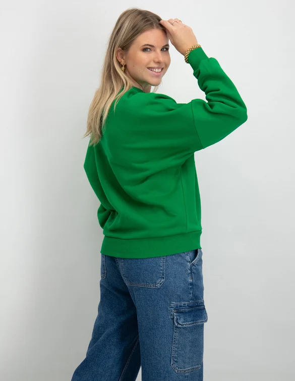 Colourful Rebel CR Embro Dropped Shoulder Sweat WS415360