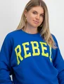 Colourful Rebel CR Embro Drppd Shoulder Sweat WS415379