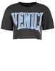 Colourful Rebel Cropped Raw edge Tee Venice