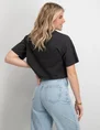 Colourful Rebel Cropped Raw edge Tee Venice