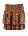 Colourful Rebel Daphne Paisley Mini Layer Skirt 9085