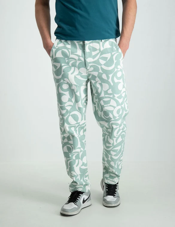 Colourful Rebel Dex Swirl Chino Pants MP114331