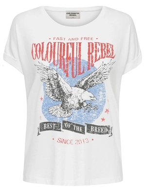 Colourful Rebel Eagle boxy tee WT115935