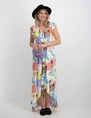 Colourful Rebel Elva Patchwork Maxi Dress WD114556