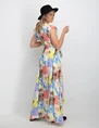 Colourful Rebel Elva Patchwork Maxi Dress WD114556