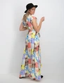 Colourful Rebel Elva Patchwork Maxi Dress WD114556