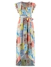 Colourful Rebel Elva Patchwork Maxi Dress WD114556