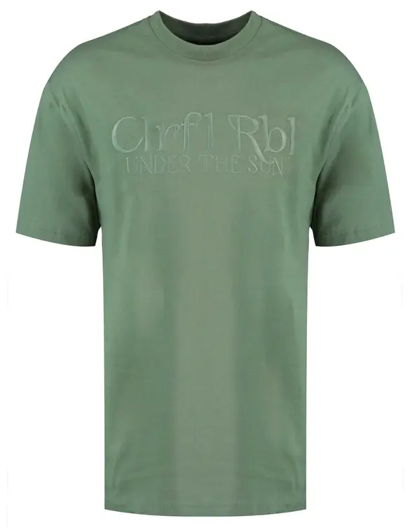 Colourful Rebel Embro Washed Tee Under The Sun