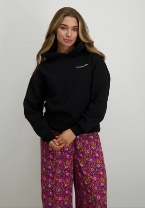 Colourful Rebel Flower Shapes Clean Hoodie WH116123