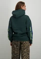 Colourful Rebel Flowers sleeve logo clean hoodie WH116197