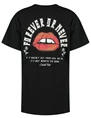 Colourful Rebel Forever Lips loosefit tee WT113025