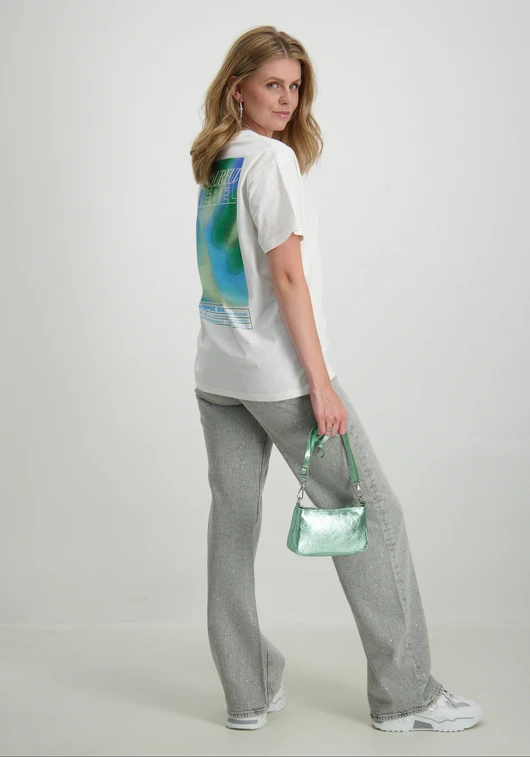 Colourful Rebel Gradient Poster Loosefit Tee WT116102
