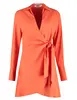 Colourful Rebel Hette uni wrap mini dress WD114726