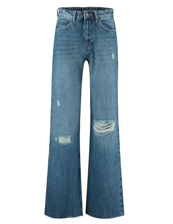 Colourful Rebel Jeans Gaia High Rise Wide