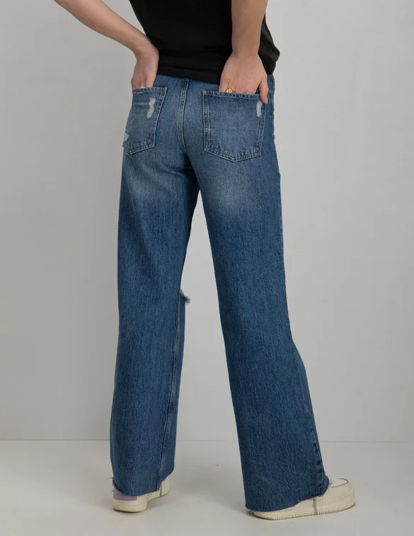 Colourful Rebel Jeans Gaia High Rise Wide