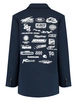 Colourful Rebel jesra racer logo single breasted blazer WJ116855