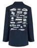 Colourful Rebel jesra racer logo single breasted blazer WJ116855
