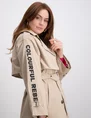 Colourful Rebel Kaia oversized trenchcoat WO114034