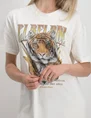 Colourful Rebel Lightning Tee Dress Tiger