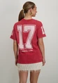 Colourful Rebel Logo Block Acid Wash Loosefit Tee WT116731