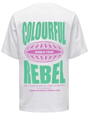 Colourful Rebel logo globe loosefit tee WT116548