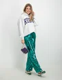 Colourful Rebel Logo patch Oversized Hoodie WH115370