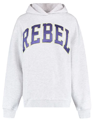Colourful Rebel Logo patch Oversized Hoodie WH115370